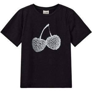 Sofie Schnoor T-Shirt - ZenaSY - Zwart m. Print - Sofie Schnoor - 8 jaar (128) - T-Shirts