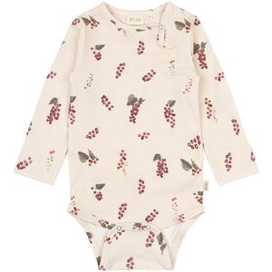 Petit Piao Romper l/s - Berry - Petit Piao - 56 - Romper L/S