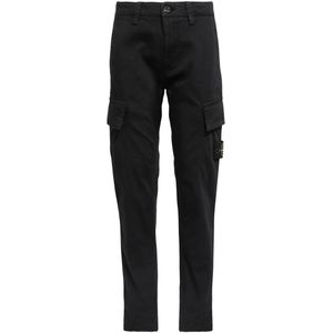 Stone Island Broek - Cargo - Zwart - Stone Island - 8 jaar (128) - Broeken - Katoen