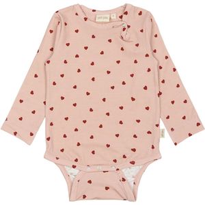 Petit Piao Romper l/s - Heart - Petit Piao - 62 - Romper L/S