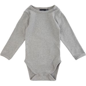 Sofie Schnoor Romper l/æ - Grey Melange - Sofie Schnoor - 56 - Romper L/S