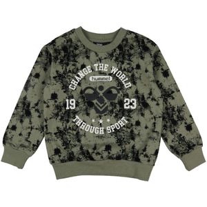 Hummel Sweatshirt - hmlNOOR - Vetiver - Hummel - 4 jaar (104) - Sweatshirt