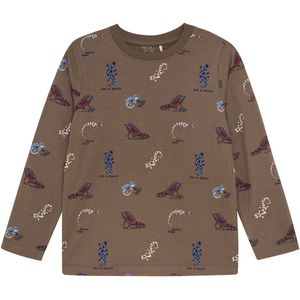 Minymo Blouse - Chocolate Chip - Minymo - 4 jaar (104) - Shirts