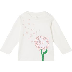 Stella McCartney Kids Blouse - Ivory m. Bloem - Stella McCartney Kids - 18 mnd - Shirts