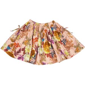 Christina Rohde Rok - Dusty Rose m. Bloemen - Christina Rohde - 4 jaar (104) - Rok