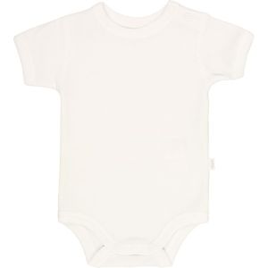 Joha s/s Romper - Wol/Katoen - Crème - Joha - 50 - Romper S/S