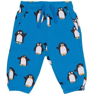 Stella McCartney Kids Joggingbroek - Blauw m. pinguïns - Stella McCartney Kids - 12 mnd - Joggingbroek