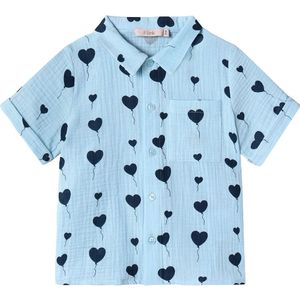 Fliink Overhemd - Love - Dream Blue - Fliink - 86 - Hemd S/S