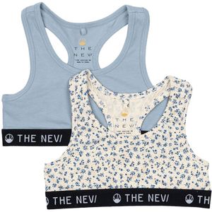 The New Top - 2-pack - TnDe nieuwe Top - Ashley Blue - The New - 3-4 jaar (98-104) - Ondergoed