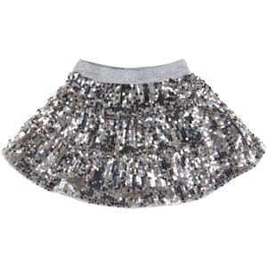 Name It Rok - NkfRiscing - Silver m. Pailletten - Name It - 6 jaar (116) - Rok