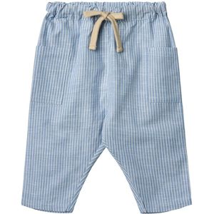 Wheat Broek - Arne - Blue Stripe - Wheat - 1 jaar (80) - Broeken - Katoen