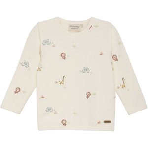 Minymo Blouse - Advocaat m. Dieren - Minymo - 62 - Shirts