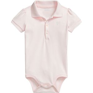 Polo Ralph Lauren Polo bodysuit k/æ - Roze - Polo Ralph Lauren - 1 jaar (80) - Romper S/S
