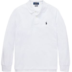 Longsleeve Polo Shirt - Wit