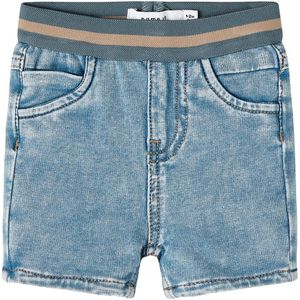 Name It Sweatshorts - NbmSilas - Light Blue Denim - Name It - 68 - Shorts