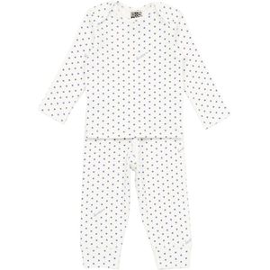 Bonton Pyjama set - Baby - Halfblauwe Roi - Bonton - 1 jaar (80) - Pyjama - Tweedelig