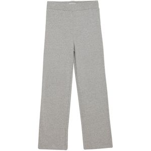 Creamie Broek - Rib - Light Grey Melange - Creamie - 6 jaar (116) - Broeken - Katoen