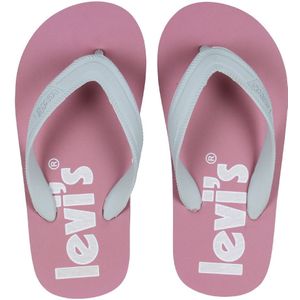Levis Slippers - South Beach 2.0 - Blue/Roze - Levis - 34 - Slippers