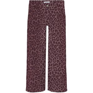 Broek met Wijde Pijpen - Geweven Stof - Regular Fit - Snow Wash