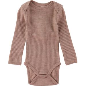 Smallstuff Romper l/s - Wol - Soft Powder - Smallstuff - 56 - Romper L/S