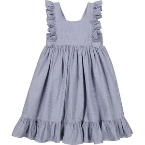 MarMar Jurk - Danita Frill - Navy Stripe - MarMar - 4 jaar (104) - Jurk