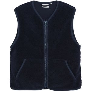 Minymo Fleece Vest - Teddy - Parijse Nacht - Minymo - 4 jaar (104) - Fleece Jas