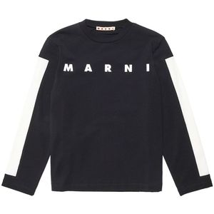 Marni Blouse - Zwart m. Wit - Marni - 6 jaar (116) - Shirts