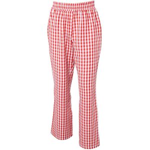 Hound Broek - Rood/Wit Geruit - Hound - 10 jaar (140) - Broeken - Katoen