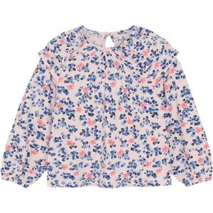 Minymo Blouse - Roze Dogwood m. Bloemen - Minymo - 4 jaar (104) - Shirts