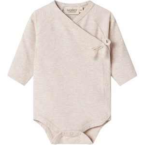 MarMar - Belita - Romper L/S - Lichtbeige melange