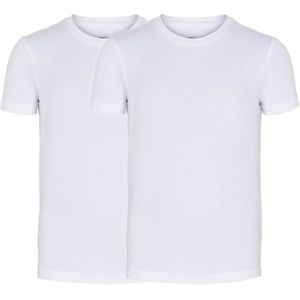 JBS T-Shirt - 2-pack - Bamboe - Wit - JBS - 7-8 jaar (122-128) - T-Shirts