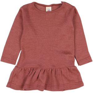 Engel Blouse - Wol/Zijde - Koper - Engel - 62/68 - Shirts