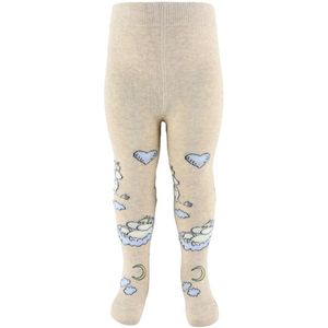 MarMar Panty's - Jacquard - MOOMIN - Beige Gevlekt - MarMar - 4-5 jaar (104-110) - Panty's