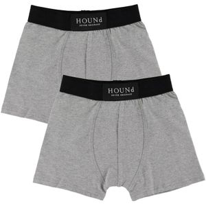 Hound Boxershorts - 2-pack - Grey Mix - Hound - 12 jaar (152) - Boxershorts