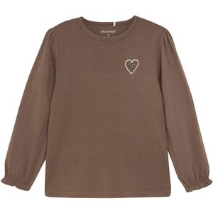 Minymo Blouse - Chocolate Chip - Minymo - 4 jaar (104) - Shirts