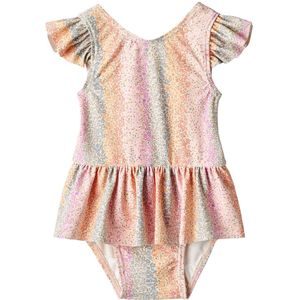 Wheat Zwempak - Diddi - Rainbow Bloemen - Wheat - 74 - Badmode