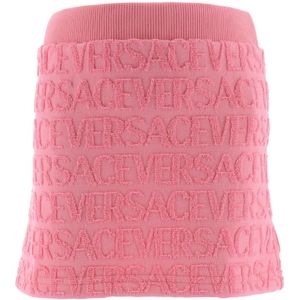 Versace Rok - Badstof - Flamingo - Versace - 8 jaar (128) - Rok