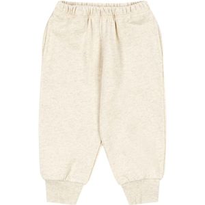 Konges Sløjd Joggingbroek - Loupy Lou - Off White Melange - Konges Sløjd - 1 jaar (80) - Joggingbroek