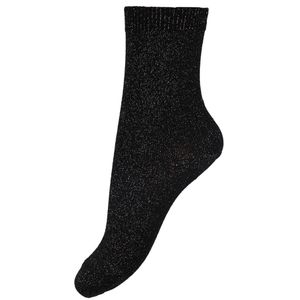 Condor Sokken - Viscose - Zwart m. Glitter - Condor - 27/31 - Sokken