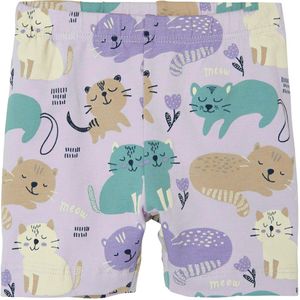 Name It Fietsbroek - NbfVandora - Orchid Petal/Animals - Name It - 62 - Shorts