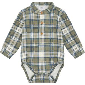 Hust and Claire Hemdromper L/æ - Boei - Zeegras - Hust and Claire - 1 jaar (80) - Romper L/S