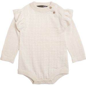 Hanevild Romper l/s - Gebreid - Lucy - Ivory - Hanevild - 68 - Romper L/S