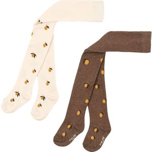 Konges Sløjd Panty's - 2-pack - Lemon - Konges Sløjd - 68/74 - Panty's