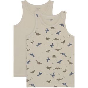 CeLaVi Onderhemden - 2-pack - Silver Voering - CeLaVi - 100 - Onderhemd