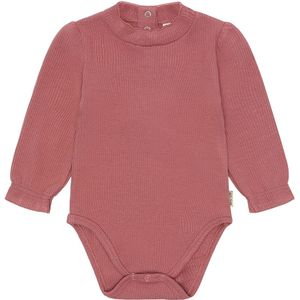 Hust and Claire Romper l/s - Katoen/Modaal - Rib - HCBri - Dry R - Hust and Claire - 56 - Romper L/S