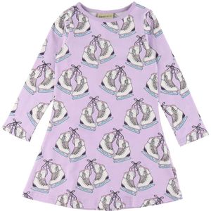 Småfolk Jurk - Orchid Petal m. Schaatsen - Småfolk - 4-5 jaar (104-110) - Jurk