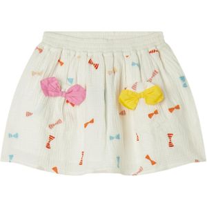 Stella McCartney Kids Rok - Wit m. Lussen - Stella McCartney Kids - 4 jaar (104) - Rok