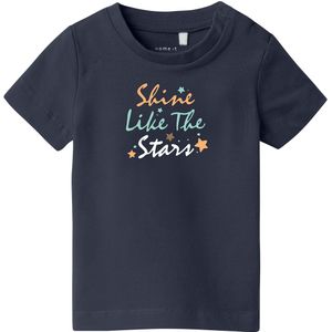 Name It T-Shirt - NbmVacion - Dark Sapphire/Schitter als de ster - Name It - 50 - T-Shirts