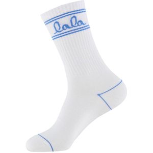 Lala Berlin Sokken - Amaya - Wit m. Blauw - Lala Berlin - 37/39 - Sokken