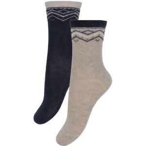 Minymo Sokken - 2-pack - Dark Navy - Minymo - 15/18 - Sokken